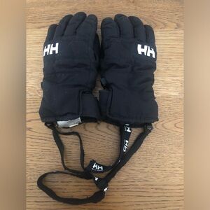 Helly Hansen Black Insulated Gloves Kids Size XS / 8